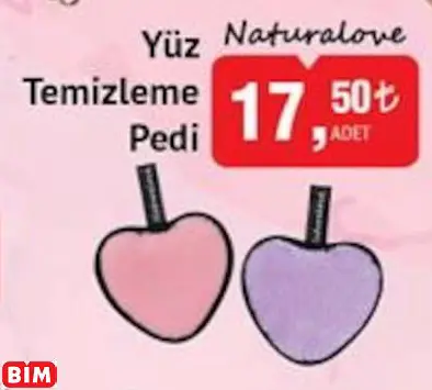 NATURALOVE YÜZ TEMİZLEME PEDİ